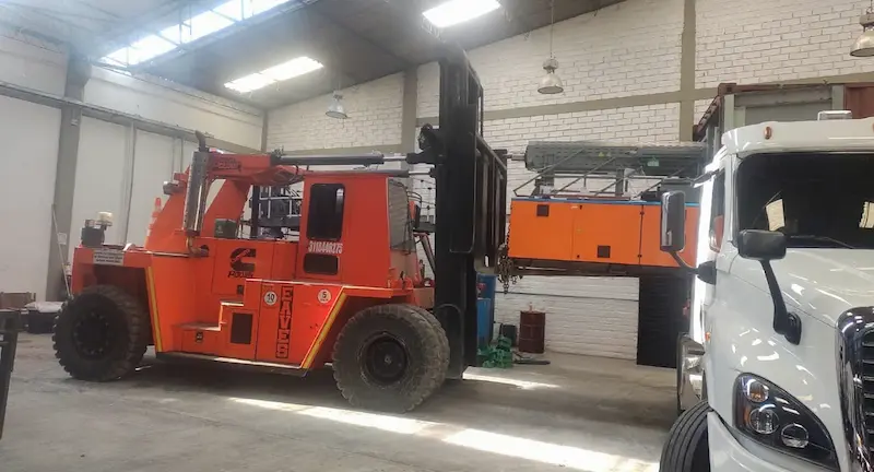 Traslado de maquinaria pesada